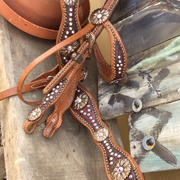 heritage brand Other - Heritage brand tack set rodeo queen barrel racing cowgirl horse show rhinestone
